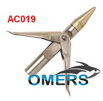 Наконечник Salvimar BIG АС019 із загартованою олив'яною насадкою, 2 прапорці