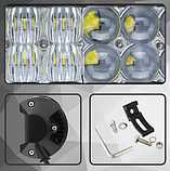 Автофара LED на дах (6 LED) 5D-18W-Flood (95 х 70 х 80) | LED фара | Світлодіодна фара, фото 6