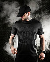 Тактична футболка Oblivion black Страху немає ДЛ6588
