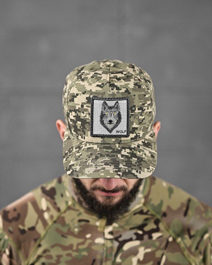 Бейсболка піксель тигр ДЛ6473, фото 1