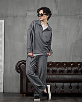 Спортівний костюм сірий Background ДЛ6444