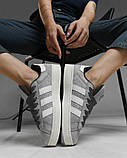 Жіночі кросівки adidas campus grey НП4916, фото 2