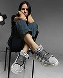 Жіночі кросівки adidas campus grey НП4916, фото 4