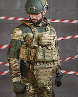 Плитоноска 4 швидких скидання Cordura піксель НП5128