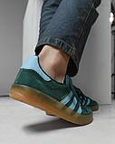 Жіночі кросівки adidas gazelle green НП4911, фото 5