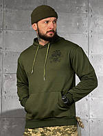 Худі maklin воїн олива ВТ3837