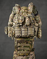 Плитоноска 4 швидких скидання Cordura мультикам ВТ7929