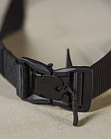 Ремінь із магнітною швидкороз'ємною пряжкою ArtX Python чорний ВТ4795