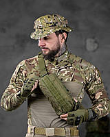 Сумка тактична через плече або на пояс олива ДЛ6327