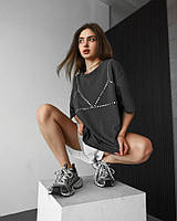 Футболка сіра ВТ6337