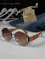 Сонцезахисні окуляри Loewe коричневі НП5247