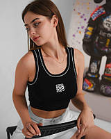 Топ чорний mikos ВТ1450