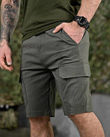 Міські стретч-шорти AHILES олива ДЛ6357