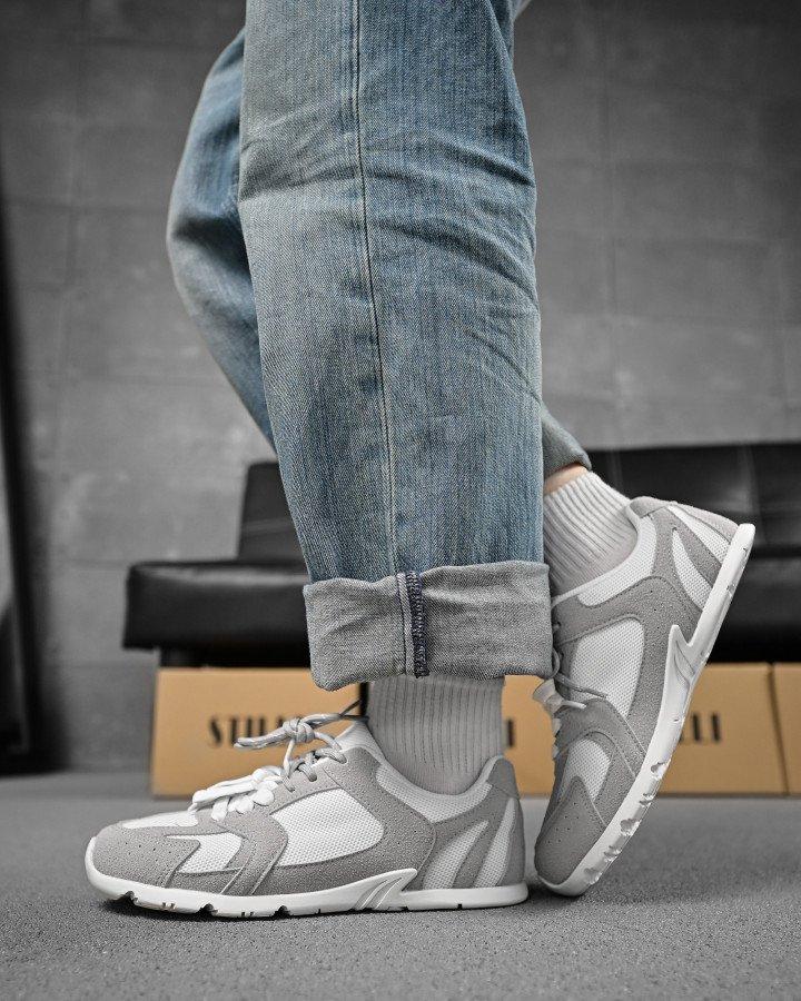 Жіночі кросівки miuu leral white grey ДЛ6411, фото 1