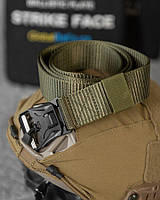 Ремінь із магнітною швидкороз'ємною пряжкою ArtX Python олива ВТ7678