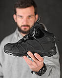 Тактичні черевики на автошнурівці чорні ВТ4736, фото 3