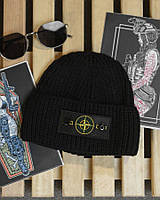 Шапка Stone Island black ВТ4716