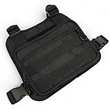 Плечова чоловіча сумка сумка, Чоловіча для тактичних цілей сумка-слінг тактична плечова MA-81, фото 7