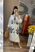 Плаття з вишивкою жіноче 44-48