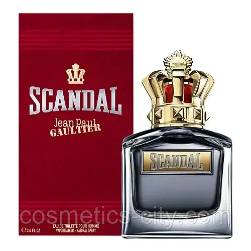 Парфюм мужской Jean Paul Gaultier Scandal Pour Homme, 100 мл(VIP Лицензия).
