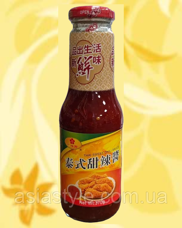 Соус чілі солодкий, Соус чили сладкий, Chilli sauce sweet, GWY (Guang Wei Yuan) 370г, Китай, Ч