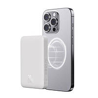 Повербанк з бездротовою зарядкою Baseus Magnetic Mini Air 20W 10000 mAh для iPhone, White, фото 10