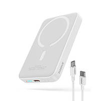 Повербанк з бездротовою зарядкою Baseus Magnetic Mini Air 20W 10000 mAh для iPhone, White, фото 9