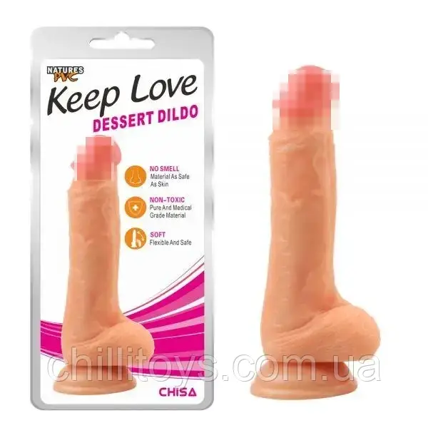 Реалістичний фаллоімітатор Dessert Dildo, Телесный