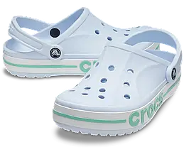 Жіночі сабо Crocs Bayaband Clog Mineral Blue — оригінальні блакитні крокси Баябенд, фото 2