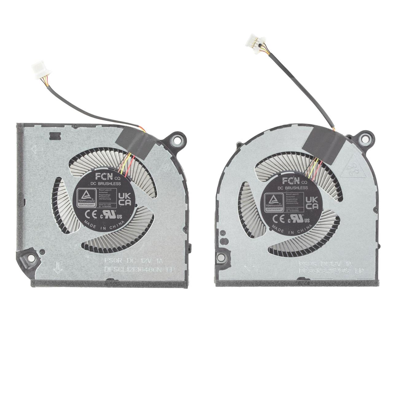 Вентиляторы для Acer Nitro V15 ANV15-51 N23Q22 (12V CPU+GPU, FS0S DFSCK22W5181R, FS0R DFSCL12E16486N,, фото 1