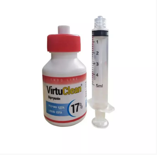 VirtuClean (Віртуклін) - рідина на основі ЕДТА, 17% з цитримідом