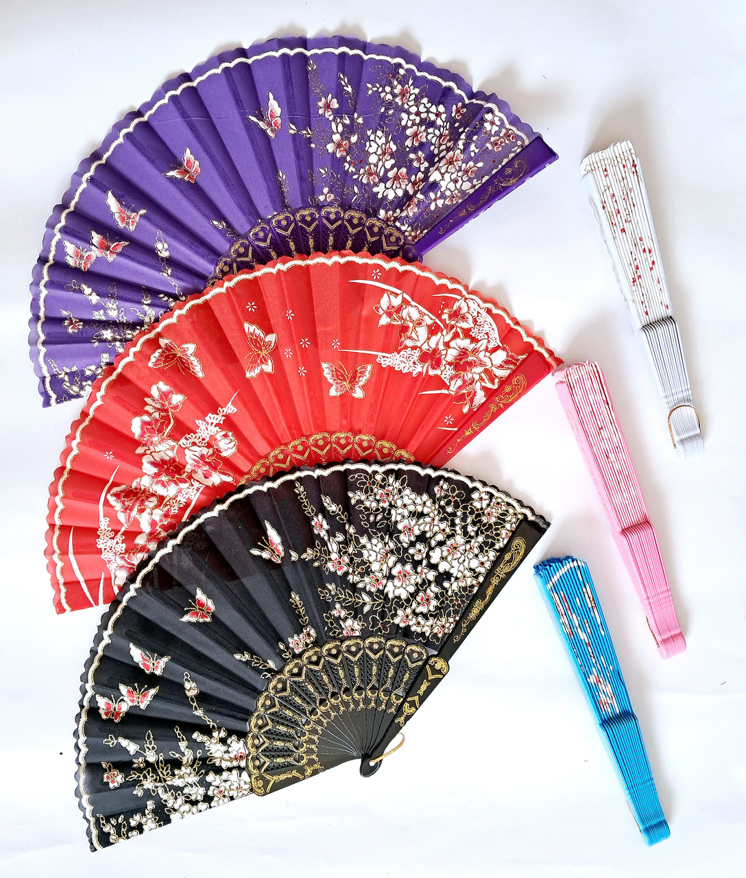 Ручне жіноче віяло Атлас, фото 1