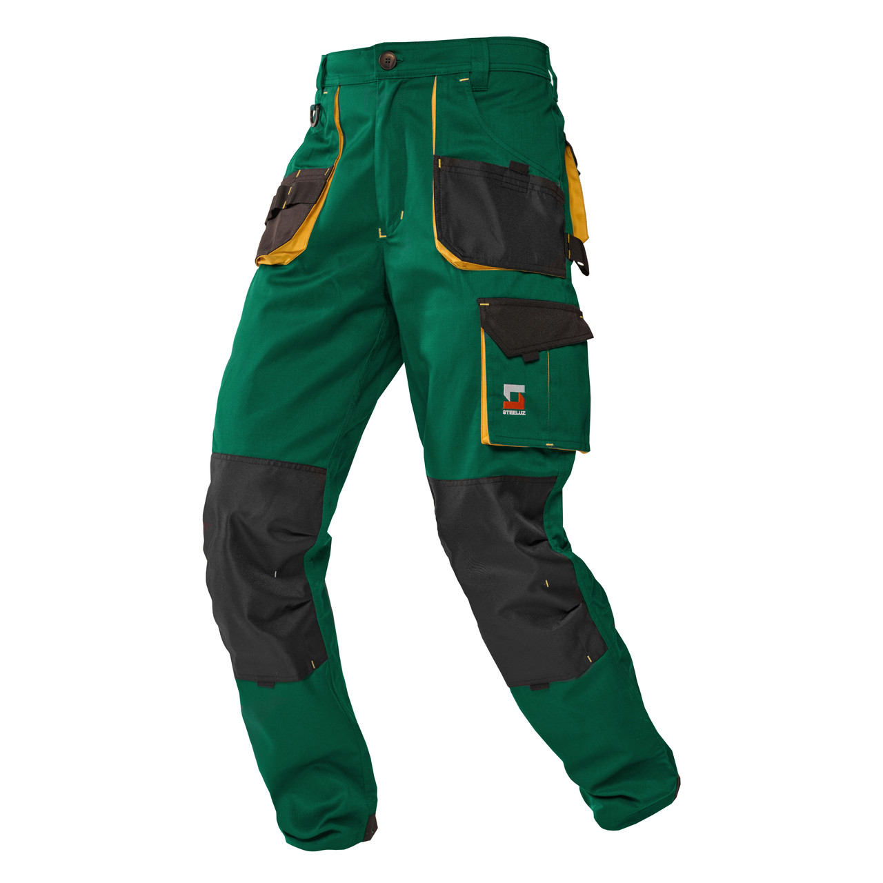 Штани робочі захисні чоловічі SteelUZ GREEN 24 (зріст 180 - 190) спецодяг