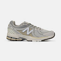 Чоловічі Кросівки New Balance 860 v2 Grey Beige / Нью Беланс 860 в2 Сірі з Бежевим, фото 3