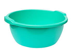 Таз пластиковий харчовий 15 літрів "Глобус" Ø 41 см h=17 см (Горизонт)