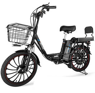 Електровелосипед GREEN GIANT U18 PRO (600W 48V) розкладне сидіння-багажник + PASS 26