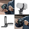 Вертикальне кріплення для камери на штатив 0-90° Ulanzi CA03, фото 4