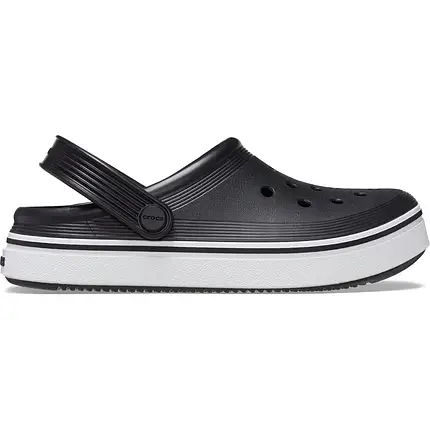 Crocs Off Court Clog Black Крокс чоловічі жіночі, фото 1