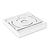Світлодіодний світильник Ardero AL808 ARD 24W LED 1920Lm 5000К IP40 191x191x26мм накладний квадратний білий, фото 3