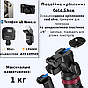 Штатив трипод для телефону з пультом Bluetooth високий телескопічний 38-185 см Ulanzi Tripod 3-в-1 MT-78, фото 4