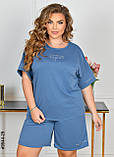 9944-29 Спортивний костюм жіночий двонитка батал (4 од: 54,56,58,60), фото 3