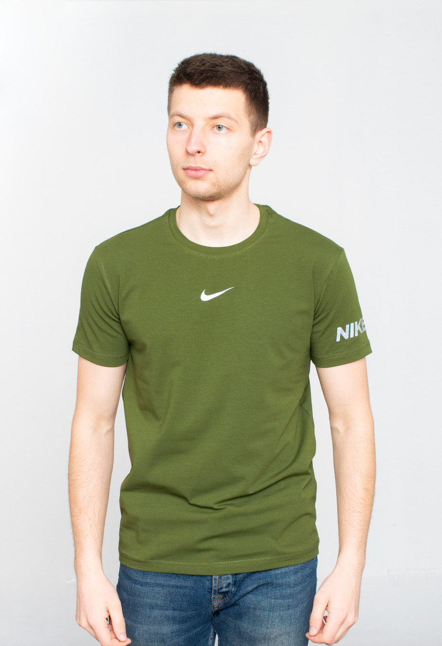 Чоловіча футболка Nike хакі