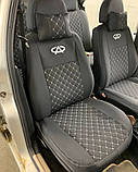 Модельні авточохли в салон Chery Amulet 2003-2010 р (Чері Амулет), фото 3
