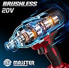 Гайковерт акумуляторний ударний 750Нм Majster Polska (Польща), фото 5