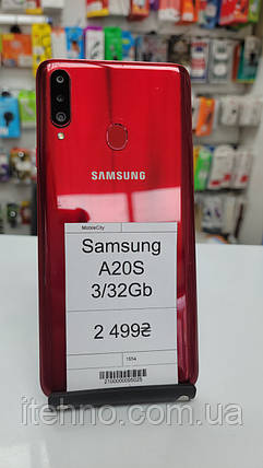 Б/в Samsung Galaxy A20S 3/32Gb, фото 1