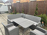 Уголок З Техно -Ротанга -Сірий, фото 5