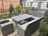 Уголок З Техно -Ротанга -Сірий, фото 8
