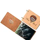 Фотокнига "Куля" зі світлою дерев’яною обкладинкою | Замовити фотобук із вашими фото, фото 10