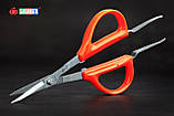 Садові ножиці 220 мм Sagawata, з пінцетом із неіржавкої сталі, фото 5