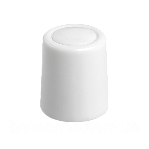 Упор підлоговий для дверей m-3530 white білий